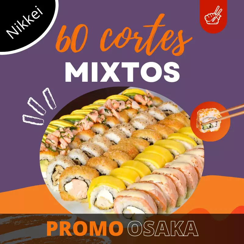 PROMO OSAKA 60 CORTES