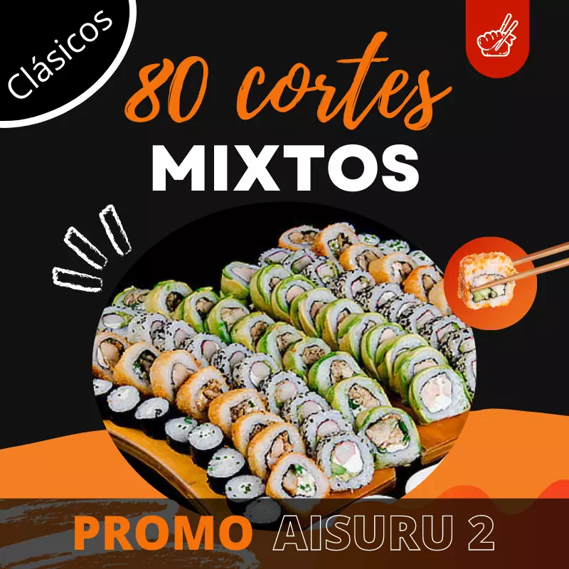 PROMO AISURU 2, 80 CORTES
